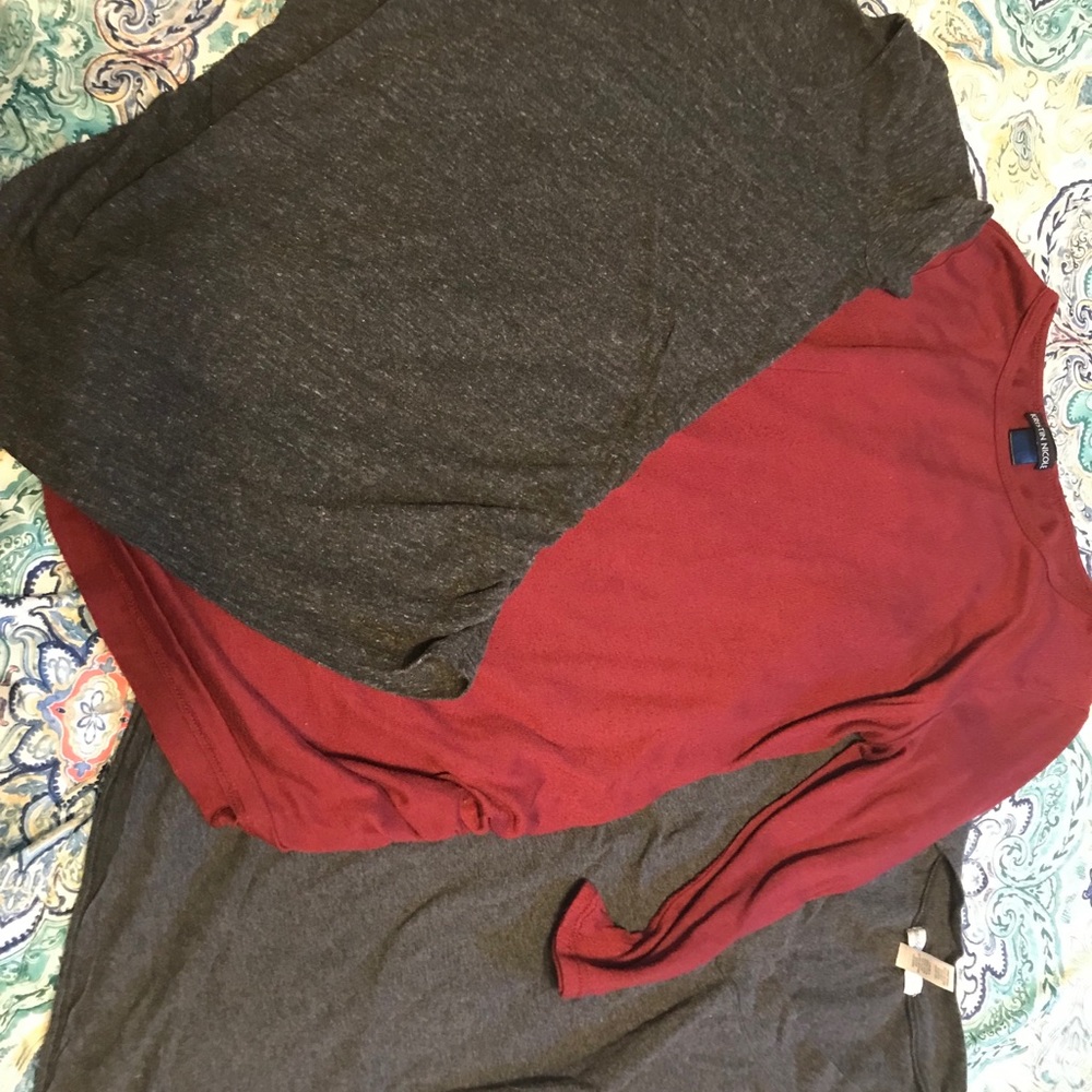 Large Maternity shirt bundle